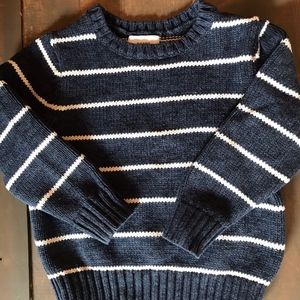 OldNavy 3T Sweater Blue/White Stripes Preowned EUC